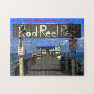 Anna Maria key Florida. Christmas Greetings Jigsaw Puzzle