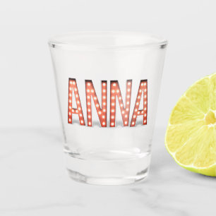Anna Marquee Lights Shot Glass