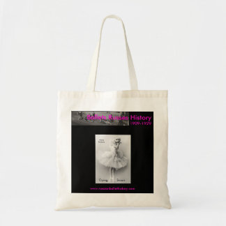 Anna Pavlova Pink Dying Swan Tote Bag