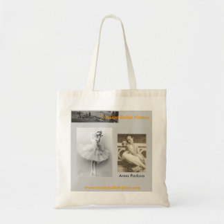 Anna Pavlova-Swan Tote Bag