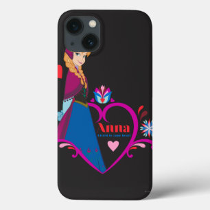 Anna   Pink Heart iPhone 13 Case
