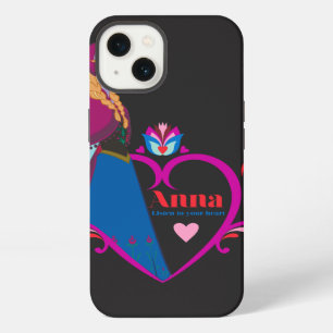 Anna Pink Heart iPhone 13 Case