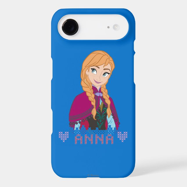 Anna | Portrait with Name Case-Mate iPhone Case (Back)