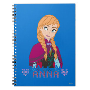 Anna   Portrait with Name Notebook