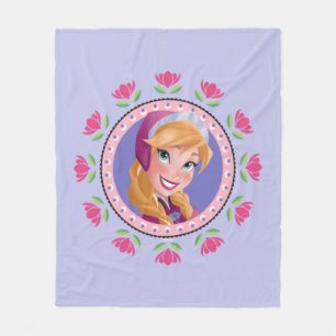 Anna   Princess Fleece Blanket