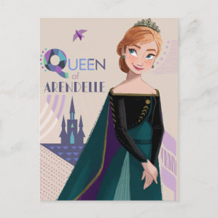 Anna   Queen of Arendelle Postcard