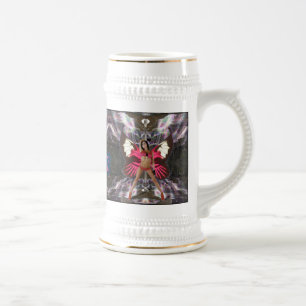 Anna Siry Rainbow Waterfall Beer Stein