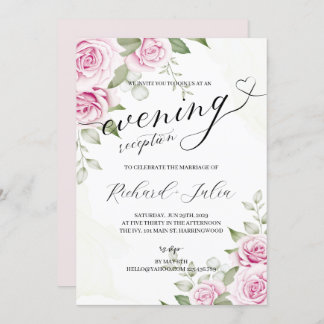 ANNA Soirée Mariage Réception Invitation