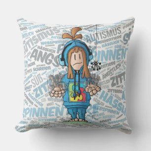 Anna - Spinne Outdoor Pillow