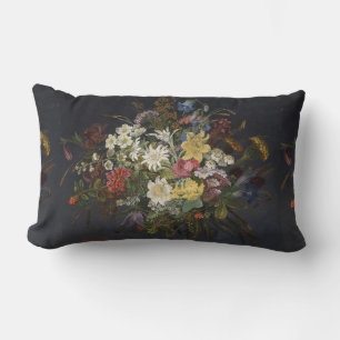Anna Stainer-Knittel Vintage Alpine Flowers Lumbar Pillow