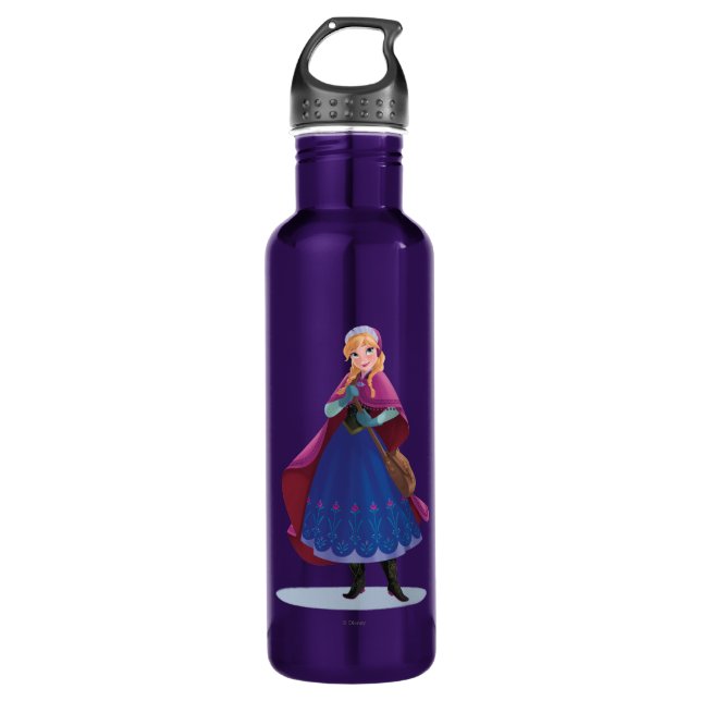 Anna | Standing with Winter Dress 710 Ml Water Bottle (Front)