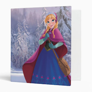 Anna Standing with Winter Dress Binder