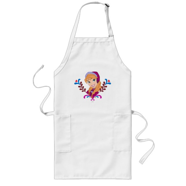 Anna | Strong Heart Long Apron (Front)