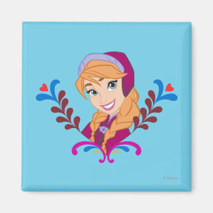 Anna   Strong Heart Magnet