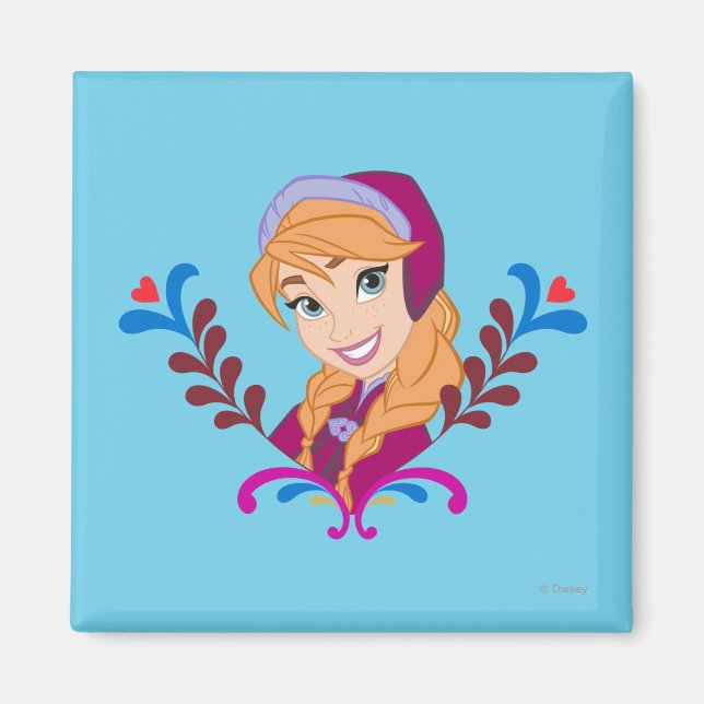 Anna | Strong Heart Magnet (Front)