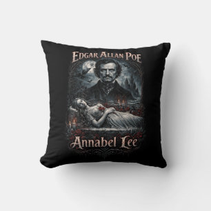 Annabel Lee Throw Pillow