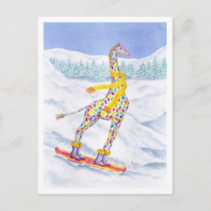 Annabelle on Pow Postcard