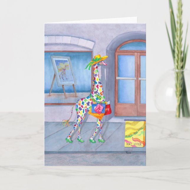 Annabelle Spree Greeting Card (Front)