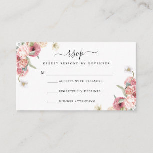 Annabeth RSVP Flyer Enclosure Card