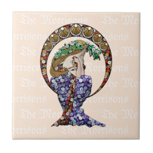 Annalise Art Nouveau Tile