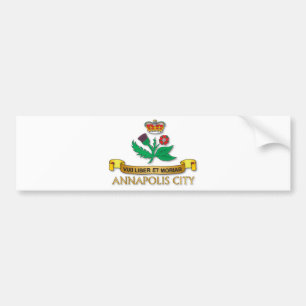 Annapolis City flag Bumper Sticker