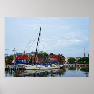 Annapolis Harbour Poster