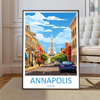 Annapolis Impression Voyage Art Mural Annapolis Mu