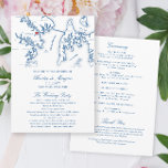 Annapolis Maryland Elegant Wedding Program<br><div class="desc">Planning a wedding in beautiful Annapolis, Maryland? These navy blue Annapolis, MD map programs are the perfect simple, classic and timeless program for your wedding. These elegant Annapolis map wedding programs are perfect for any of the amazing wedding venues in the area including : Annapolis Waterfront Hotel, Kent Island Resort,...</div>