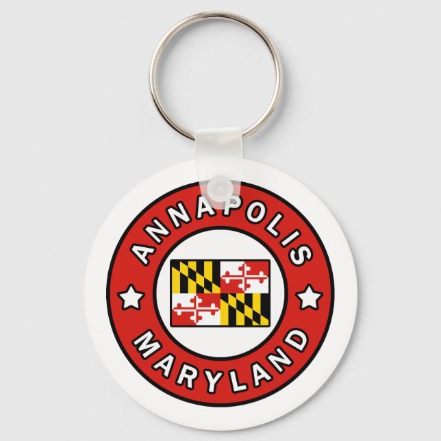 Annapolis Maryland Keychain (Front)