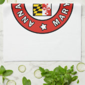 Annapolis Maryland Kitchen Towel (Folded)
