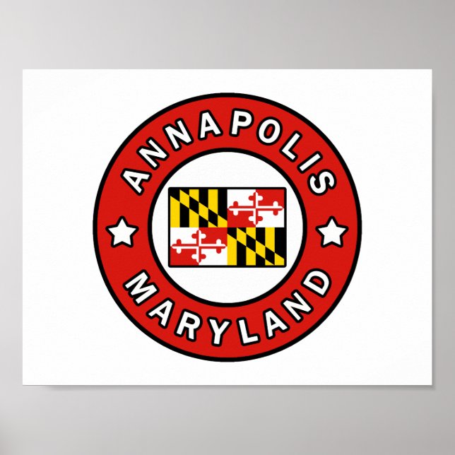 Annapolis Maryland Poster (Front)