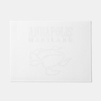 Annapolis Maryland Sea Turtle Watching Doormat