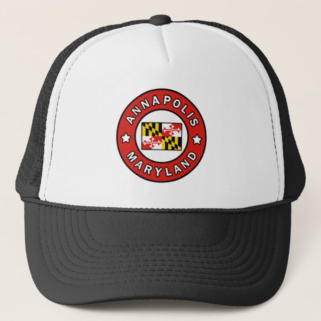 Annapolis Maryland Trucker Hat (Front)
