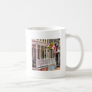 Annapolis MD - Flags Along East Street Coffee Mug