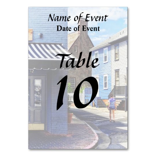 Annapolis MD - Strolling Along Pinkney Street Card