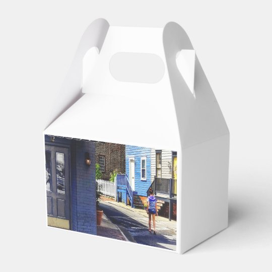 Annapolis MD - Strolling Along Pinkney Street Favor Box