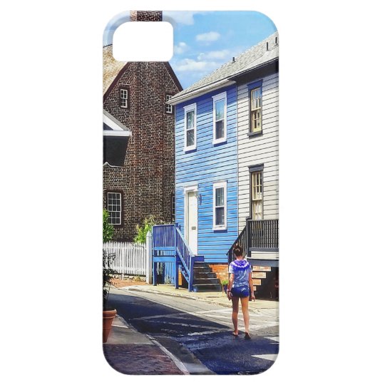 Annapolis MD - Strolling Along Pinkney Street iPhone 5 Case