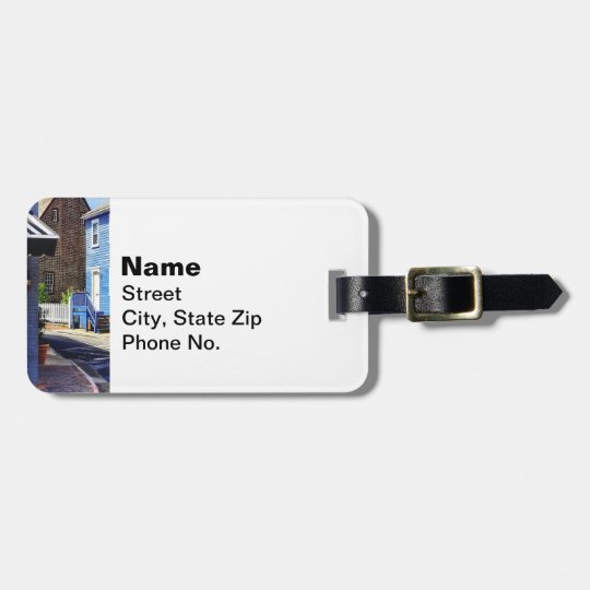Annapolis MD - Strolling Along Pinkney Street Luggage Tag
