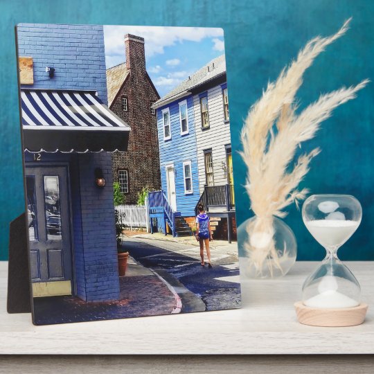 Annapolis MD - Strolling Along Pinkney Street Plaque