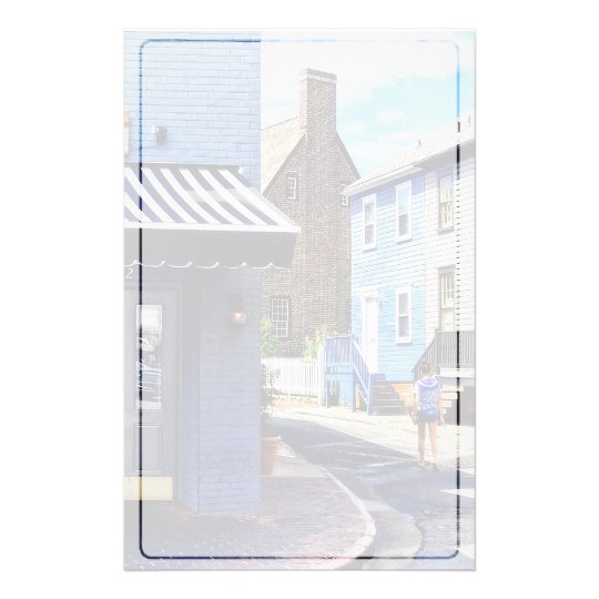 Annapolis MD - Strolling Along Pinkney Street Stationery