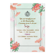 Annaprashan Ceremony Invitations 