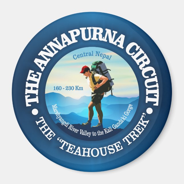 Annapurna Circuit Magnet (Front)