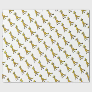 Anna's Giraffe Wrapping Paper
