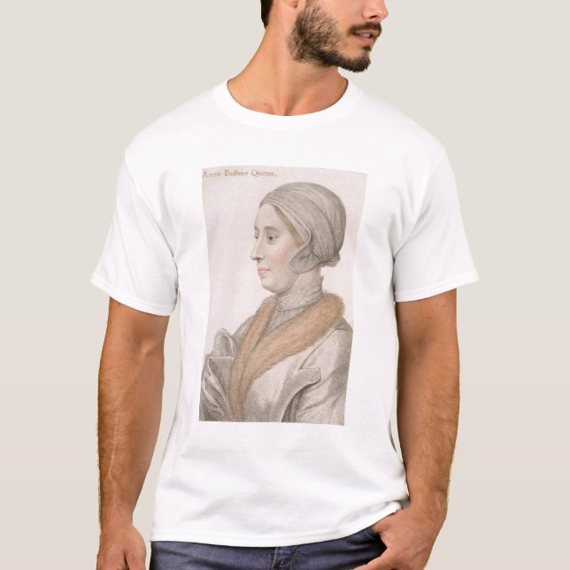 Anne Boleyn (1507-36) engraved by Francesco Bartol T-Shirt (Front)