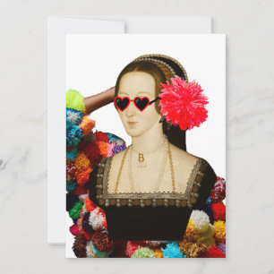 Anne Boleyn Holiday Card