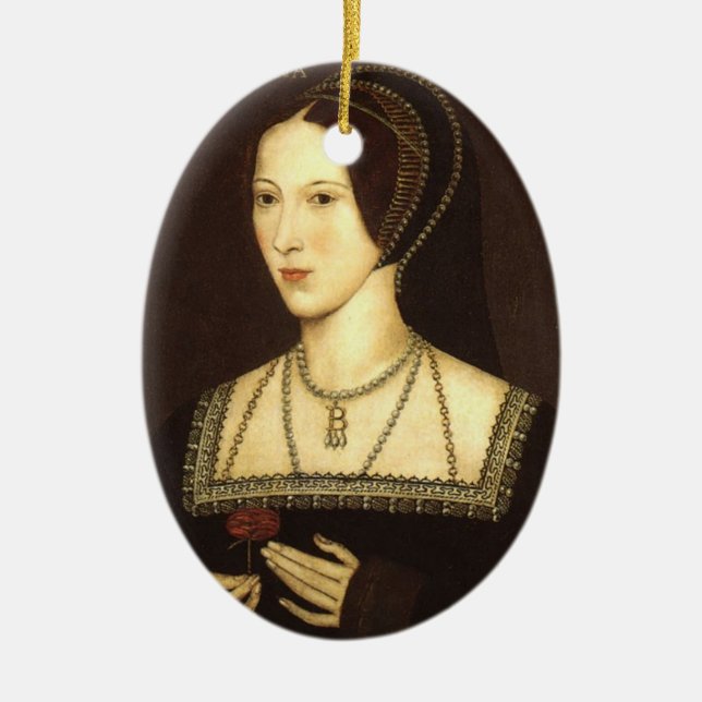 Anne Boleyn Ornament (Front)
