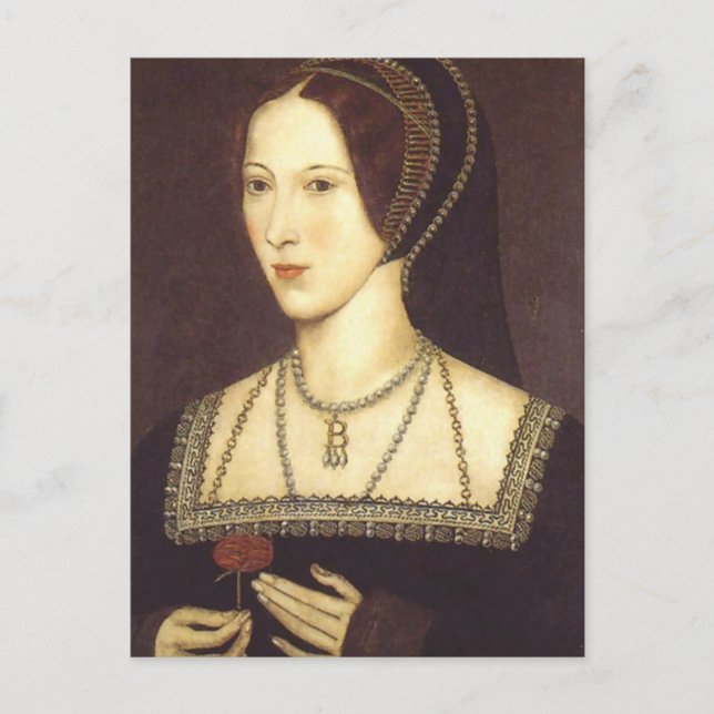 Anne Boleyn Postcard (Front)