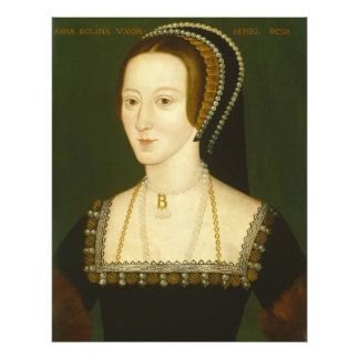 Anne Boleyn Second Wife of Henry VIII Portrait Photo Print