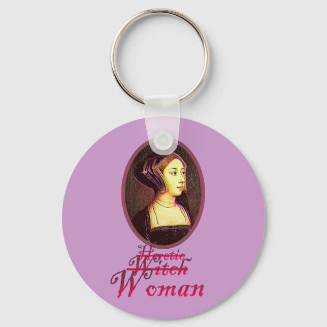 Anne Boleyn - Woman Keychain (Front)