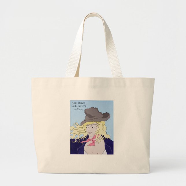 Anne Bonny Canvas Bag (Front)